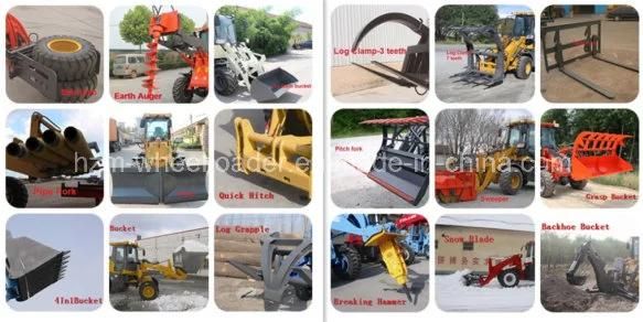 China Supplier Hzm Compact Good Quality Strong CE Bucket/Fork/Cab/Rops/Telescopic 936 3t Loader for Sales/Australia/South Africa/ Deutz Engine