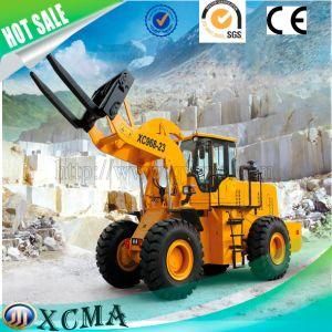 Xcma 23 Tons Marble Undergroud Forklift Wheel Loader for Stone Mining Machine