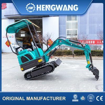 Hot Sell Weight 1ton Crawler Excavator with 0.025cbm Bucket Capacity