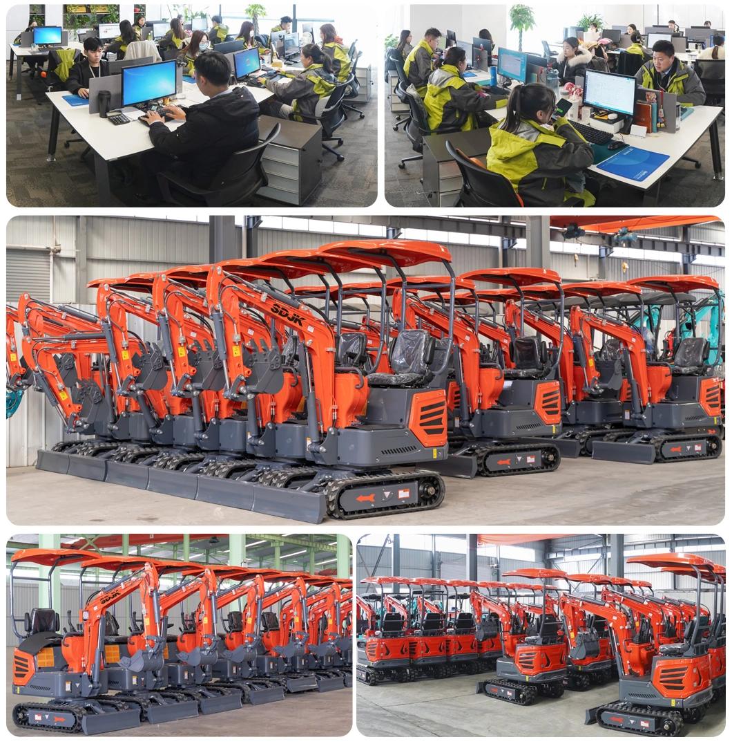 Hydraulic 1ton Mini Excavator China Mini Digger Low Price