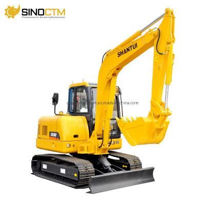 Cheap Mini Excavator Parts Se60 Prices Shantui 6 Ton Crawler Excavator Se60