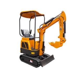 ISO Certification Electric Mini-Excavator Xiniu Xn12 Mini Excavator for Sale