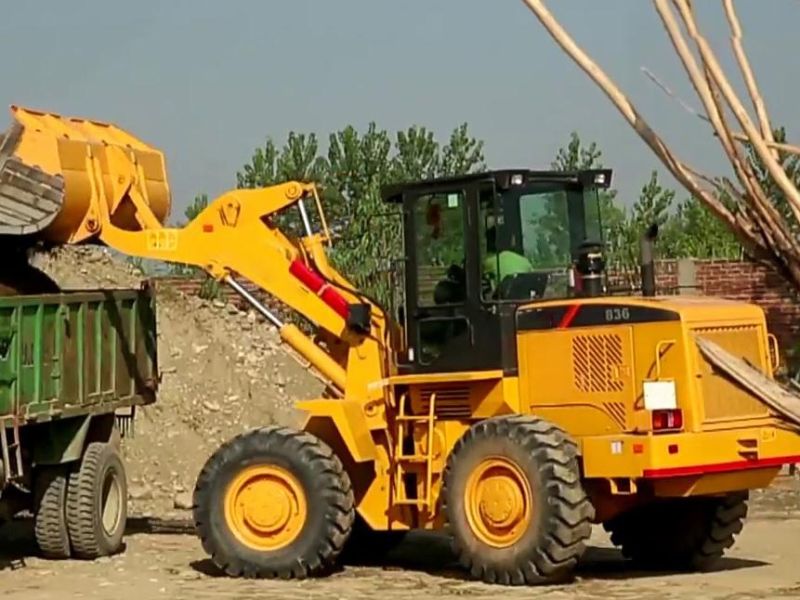 Mining Wheel Loader with Engine 3 Tons Wheel Loader with Cheap Price Clg836
