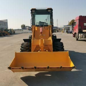 2 Ton Bucket Front End Wheel Loader with Automatic Transmission for Farmers