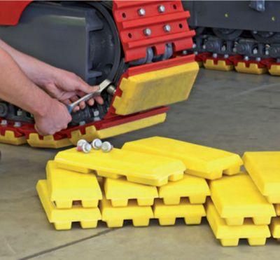 Milling Machine Rubber Track Pad Trackshoe Wirtgenpavingmachinery Wear Parts