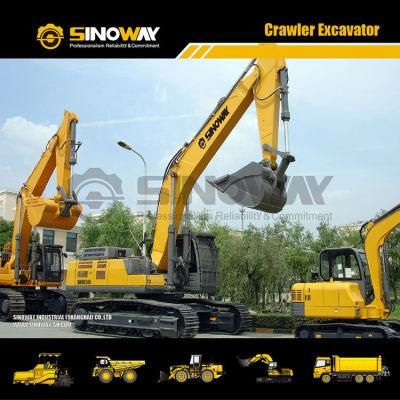 Durable 50 Ton Crawler Undercarriage Excavator Sinoway Excavator Digger
