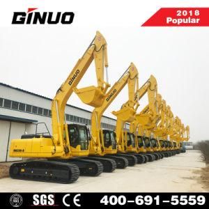 Ginuo 21ton Medium Crawler Excavator Price on Sale