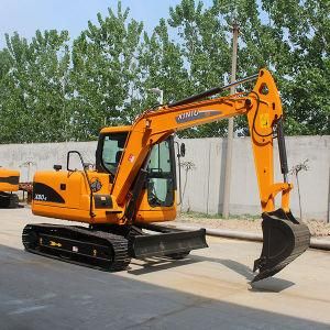 Xn80e Rhinoceros 7 Ton Crawler Excavator an Small Crawler Earthmoving Excavator Floating Excavator