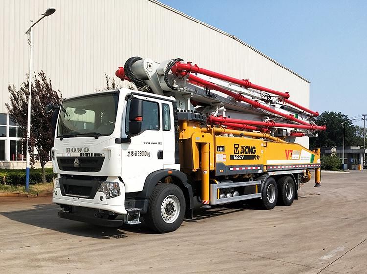 XCMG Factory Hb52V Truck Mounted Boom Concrete Pump 52m Schwing Concrete Pump Truck for Sale