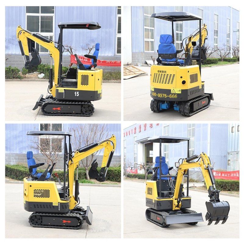 Diesel Power Mini Excavator for Doing Trench