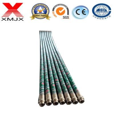 Steel Wire Braid Rubber Hose with Clamps