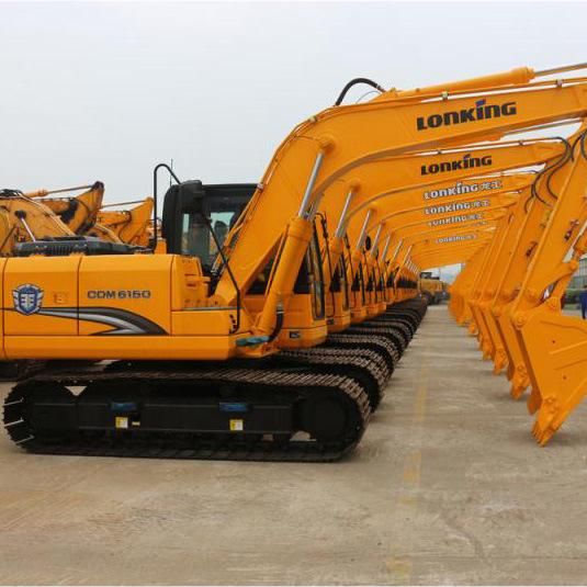 Lonking Powerful Hydraulic System 15ton Crawler Excavator (CDM6150E)