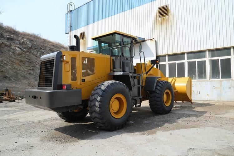 Sem Shantui Lonking Liugong New Equipment Price 3 4 5 6 Ton 5t 5ton 950g Zf Transmission Mountain Shovel Wheel Loaders with Rock Bucket 3cbm Capacity for Sale