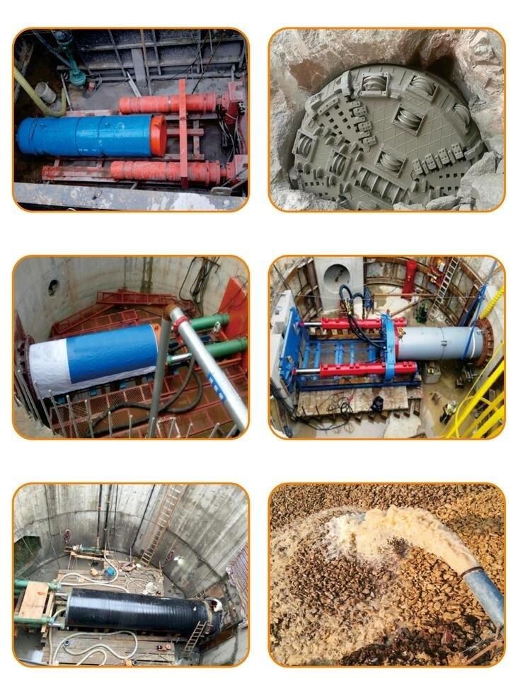 Yd800 Rock Microtunnel Boring Machine Pipe Jacking Machine