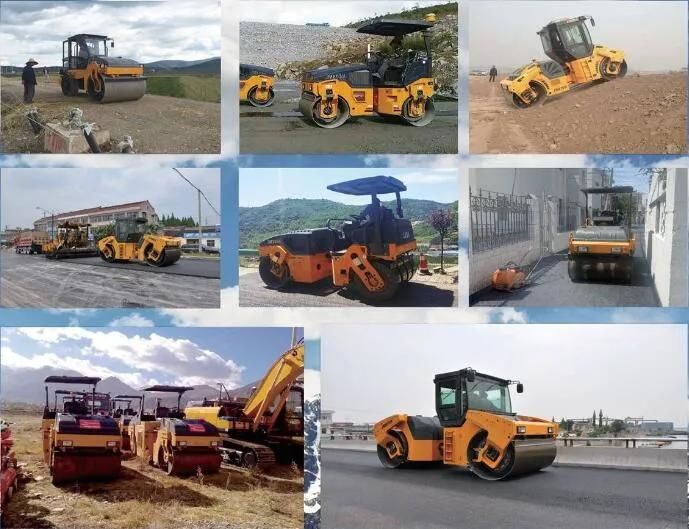 Road Construction Machinery Soil Compaction Equipment Roller Compactors 6000kg Jm806h