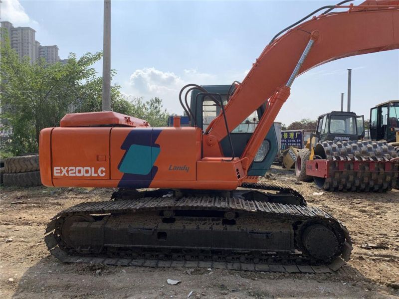 Used Japan Ex200 Ex120 Zx200 Hitachi Hydraulic Excavator Ex200-2 Ex200-3 Ex200-5 Zx200-3