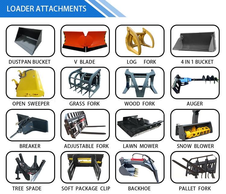 Large Backhoe Loader for Construction Site Versitile Loader for Sale