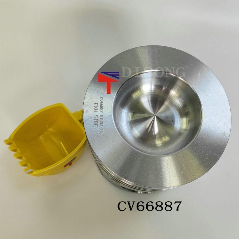 High-Performance Diesel Engine Engineering Machinery Parts Piston CV66887 for Excavator Parts Engine Parts Generator Set