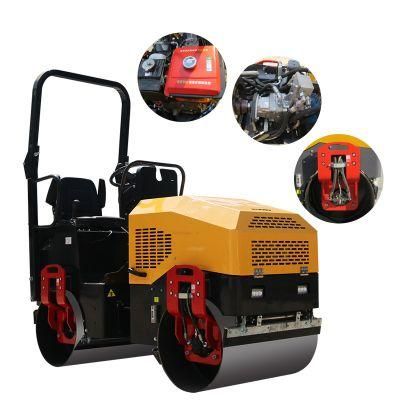 Furd 1.5 Ton Diesel Double Drum Asphalt Vibtatory Road Roller