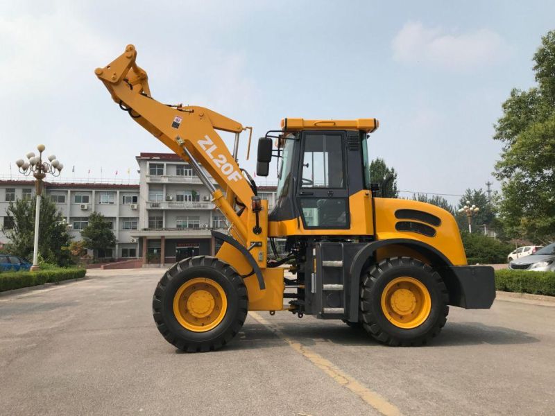 Bucket Hydraulic Wheel Loader 2 Ton Wheel Loader Price for Sale