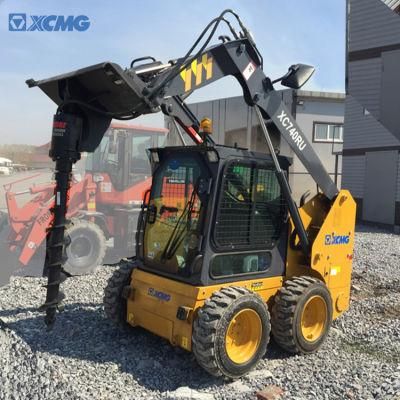 China XCMG Official Cheap Mini Small Series Wheel Skid Steer Loader 0.8 - 1 Ton with Different Attachments Price for Sale