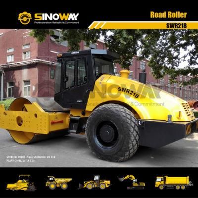 Sinoway 18ton Single Drum Mechanical Road Roller Vibratory Compactor