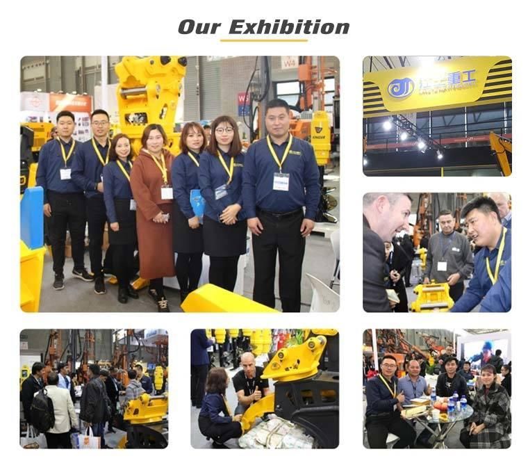 High Repurchase Rate OEM Factory Price 360 Degree Rotatory Excavator Hydraulic Rock Log Grapple