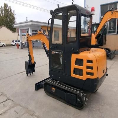 Cheap Economic 2ton 2000kg Crawler Hydraulic Farm Construction Mini Excavator with CE Hot Sales China Swing Boom Sea Freight