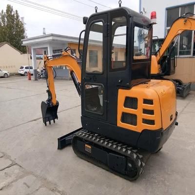 Cheap Economic 2ton 2000kg Crawler Hydraulic Farm Construction Mini Excavator with CE Hot Sales China Swing Boom Sea Freight