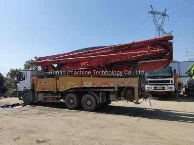 Used Sy 49m Concrete Machine Second Hand Concrete Pump Truck Avaliable on Site