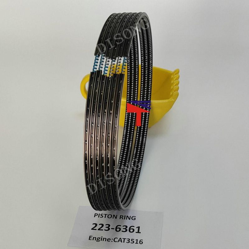 High Quality Diesel Engine Mechanical Parts Piston Ring 223-6361 for Engine Parts Cat3516 Generator Set