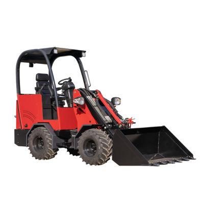 Multifunction 4X4 Wheel Drive Mini Front End Wheel Loader for Sale