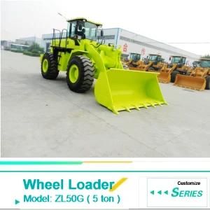 5 Tons Wheel Loader Zl50g Front Loader