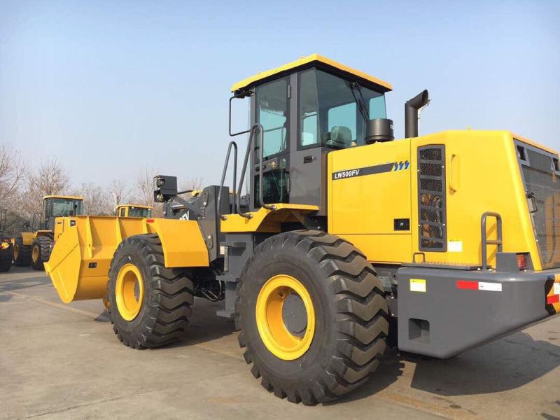 Zl50gn 5ton 4 Wheel Drive Wheel Loader Front End Loader