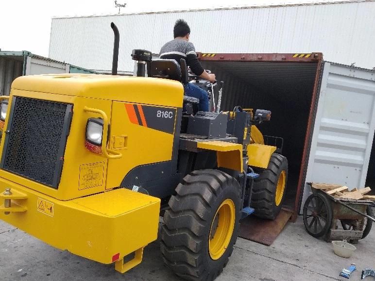 1 Ton 0.8 M3 Mini Loader 816c Clg816c Cheap Price