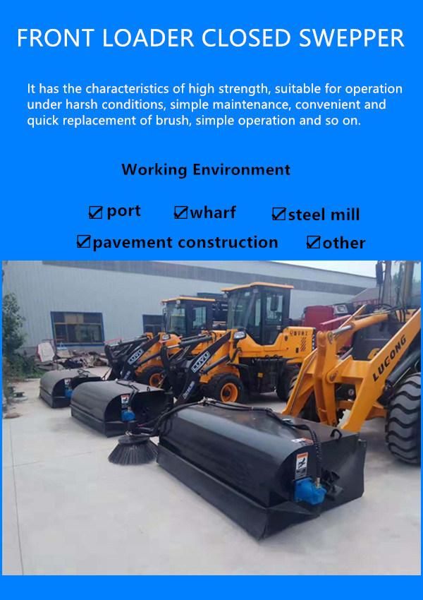 Skid Steer Loader Sweeper Broom Price