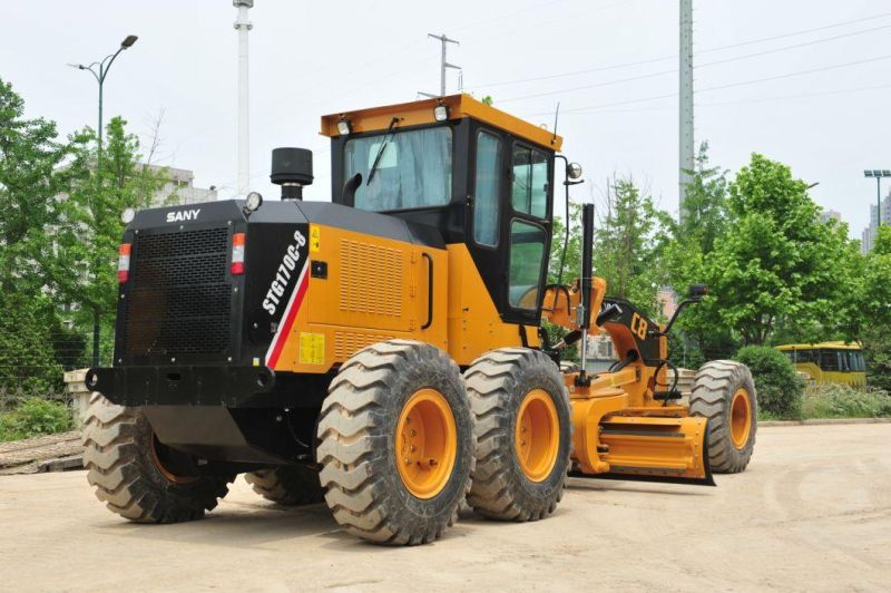 Motor Grader Stg190c-8 190HP China Small Motor Grader with Rear Ripper