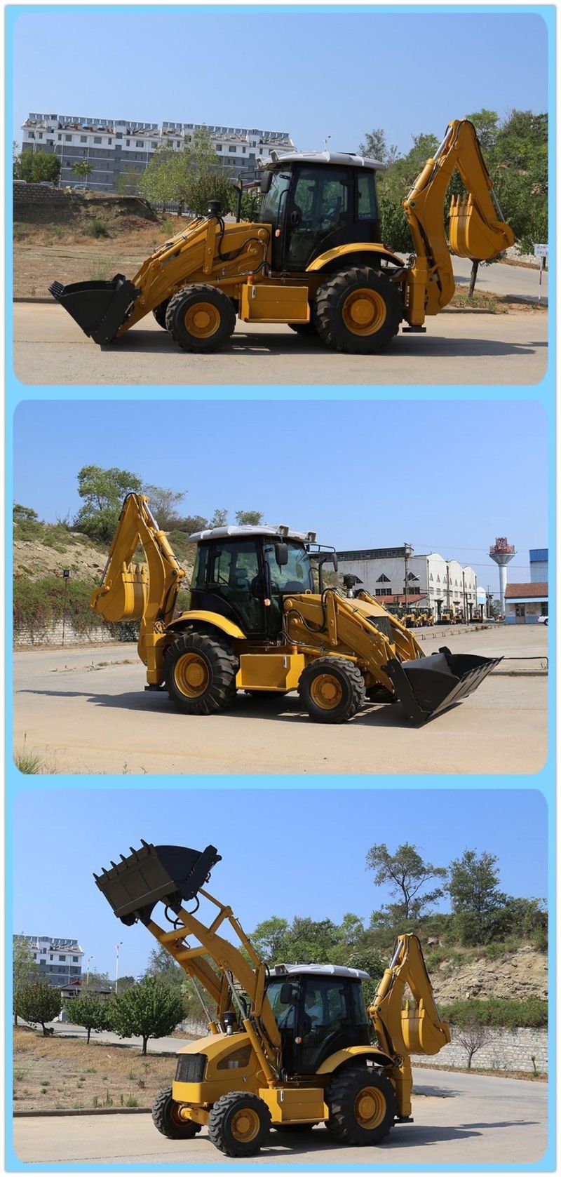 Hot Sale ACTIVE Brand AL388 8.2ton excavator Loader Backhoe with 74kw Cummins Engine&Luxury ROPS Cabin for sale