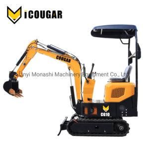 Good Quality with Favorable Price Carter Cg10 (1ton) Multi-Function Mini Crawler Excavator Hot Sale