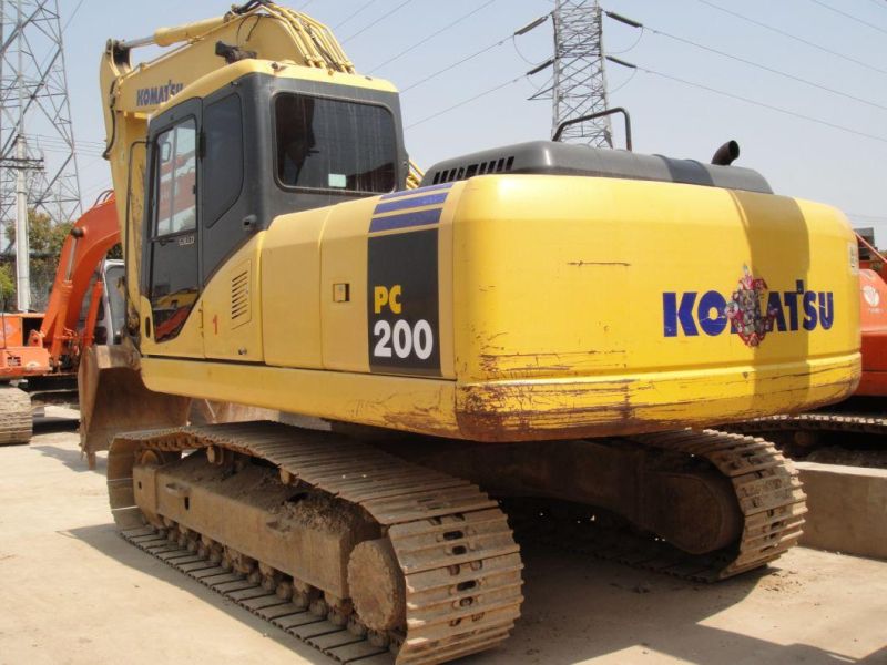 Japan Made Used Komatsu PC200-7 Crawler Type Excavator PC200 PC220