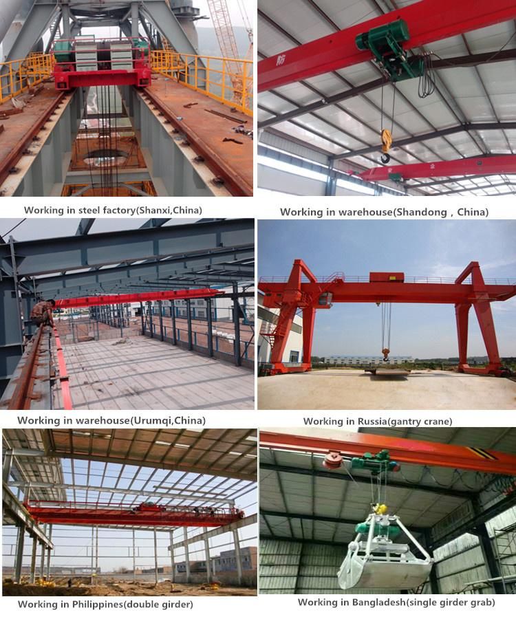 15t Overhead Crane Gantry Crane End Beam with Wheels for Crane