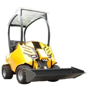 China Famous Brand Official Mini Skid Steer Loader Mini Skid Steer Loader with Trencher Attachment
