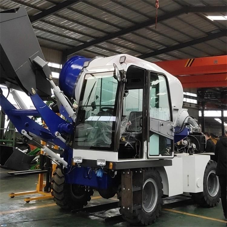 4WD 2m3 Auto Feeding Self Propelled Concrete Mixer Jbc20