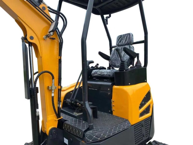 Rdt-20 2ton High Performance Easy Operation Deisel with Rubber Track Mini Digger Excavator Minigraver Bagger 0.6ton 0.8ton 1ton 1.8 Ton
