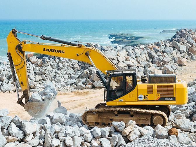 Liugong Construction Equipment 20 Ton Hydraulic Crawler Excavator Clg920e with Breaker