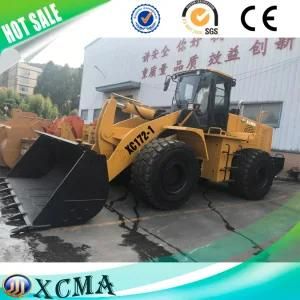 Easy Handle Weichai Power Engine Wheel Loader Machine Rate Load 7 Ton Loader