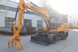 Ht135W Hydraulic Wheel Excavator