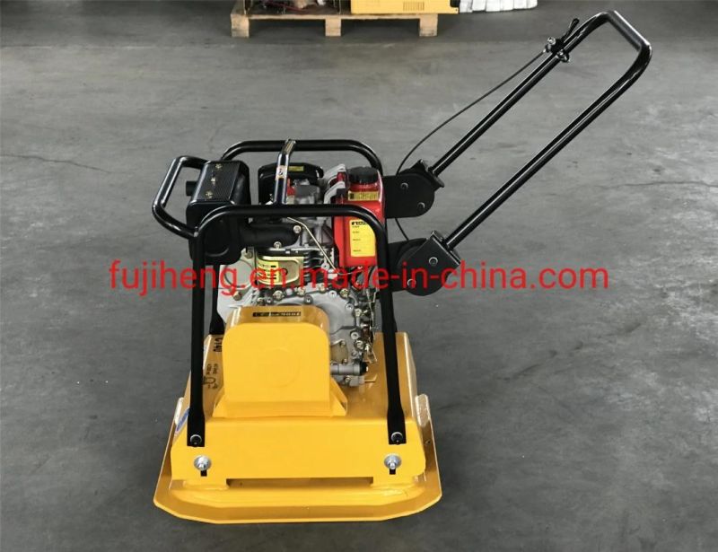 Diesel Engine Bidirectional Plate Compactor C160d (160kgs) with 30kn Impact Force