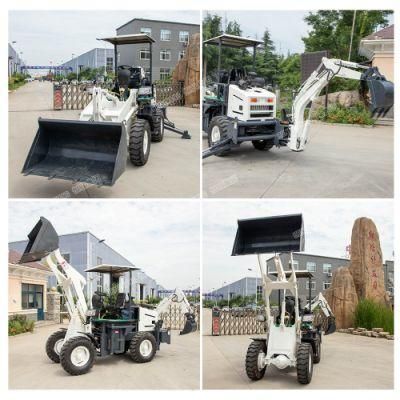 Hot Sell Loader Max Dumping Distance 800mm Backhoe Loader with Good Quality