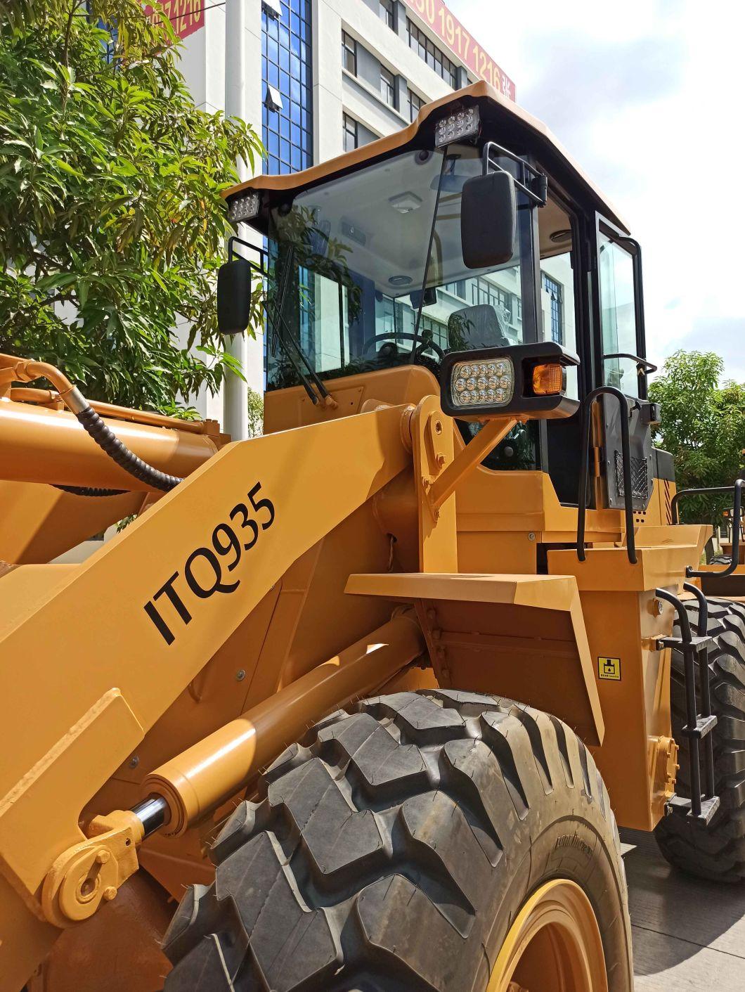 3 Ton 5 Ton 6 Ton 8 Ton 10 Ton Construction Equipment Front End Wheel Loader Payloader with Cummins/Yuchai/Weichai Diesel Engine